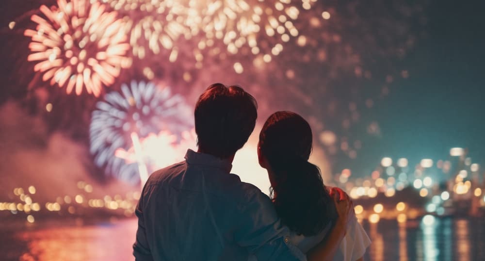 new year celebration getaway
