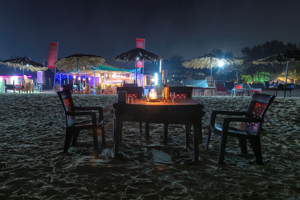 31st nightlife in goa beach