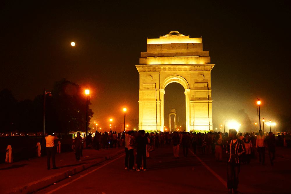 places to visit at night in delhi